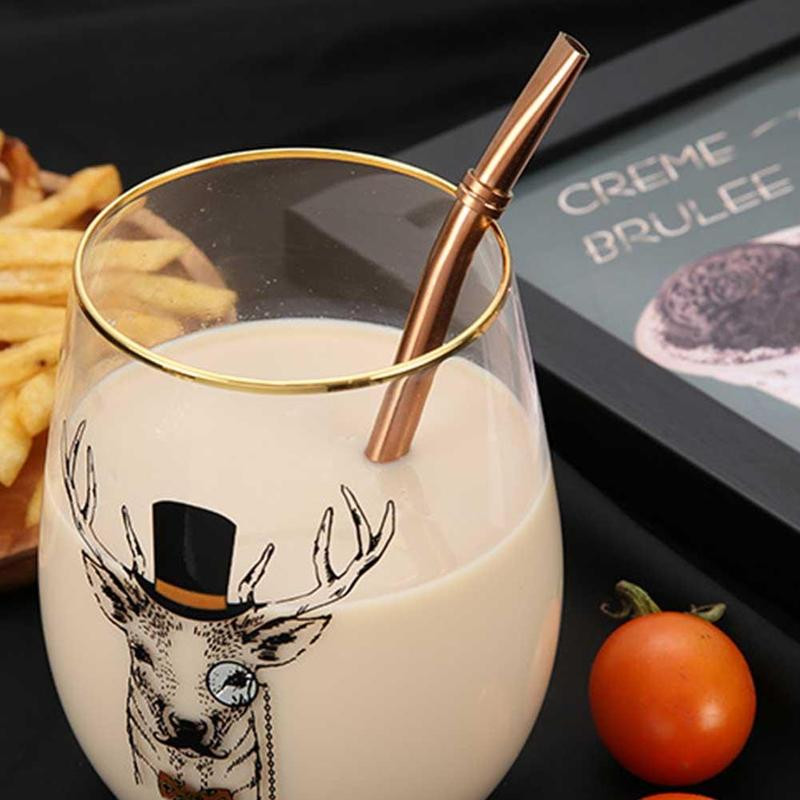 1 бр. Сламка за пиене от неръждаема стомана Yerba Mate Straw Gourd Bombilla Лъжици за многократна употреба Metal Pro Tools Bar Аксесоари