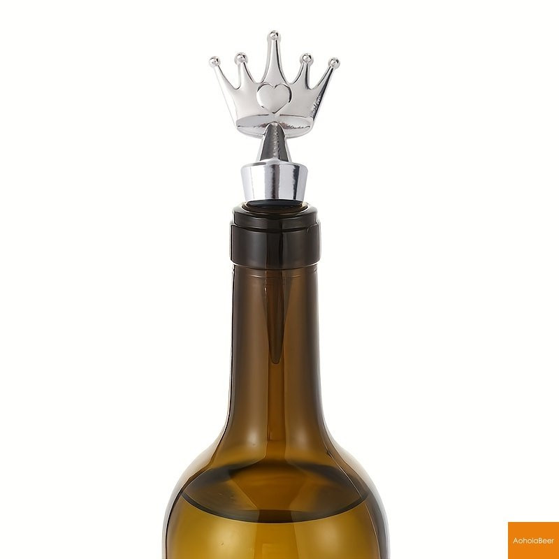 Accesorii pentru bar Baruri pentru acasă Coroana dop de vin Favoruri de nuntă pentru oaspeți Aniversare de aniversare dopuri pentru sticle cu cutie de pachet