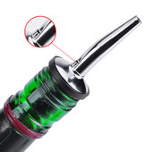 3 τεμάχια Wine Pourer από ανοξείδωτο ατσάλι Μπουκάλι κρασιού Pourer Food Grade Oil Corks Bartender Tools Bar Jigger Wine Accessories