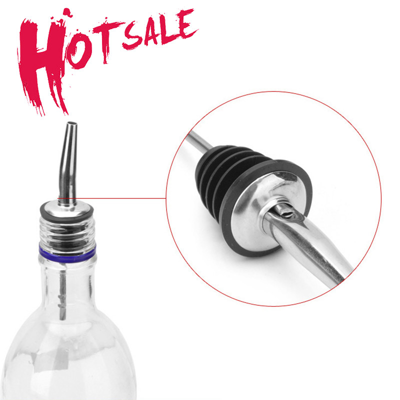 3 бр. Наливащо устройство за бутилка вино от неръждаема стомана Тапи за хранително олио Инструменти за барман Бар Jigger Аксесоари за вино