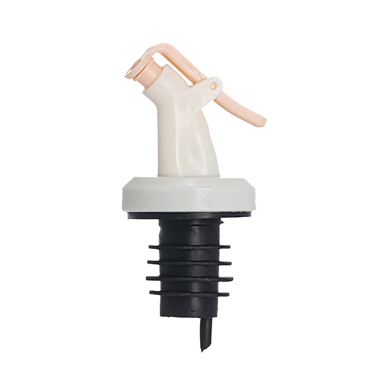 Запушалка за бутилка с масло Гумена тапа за заключване Уплътнение Устойчив на течове Пластмасова дюза за храна Пръскачка Дозатор за наливане на вино Бар инструменти