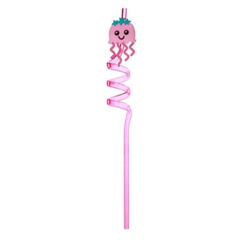 PVC Cartoon Cute Straws Κατηγορία τροφίμων Υλικό Αντοχή στη θερμοκρασία Άχυρο Λείο Αξεσουάρ Μπάρα Διάφορων Σχημάτων Αξεσουάρ Μπάρας