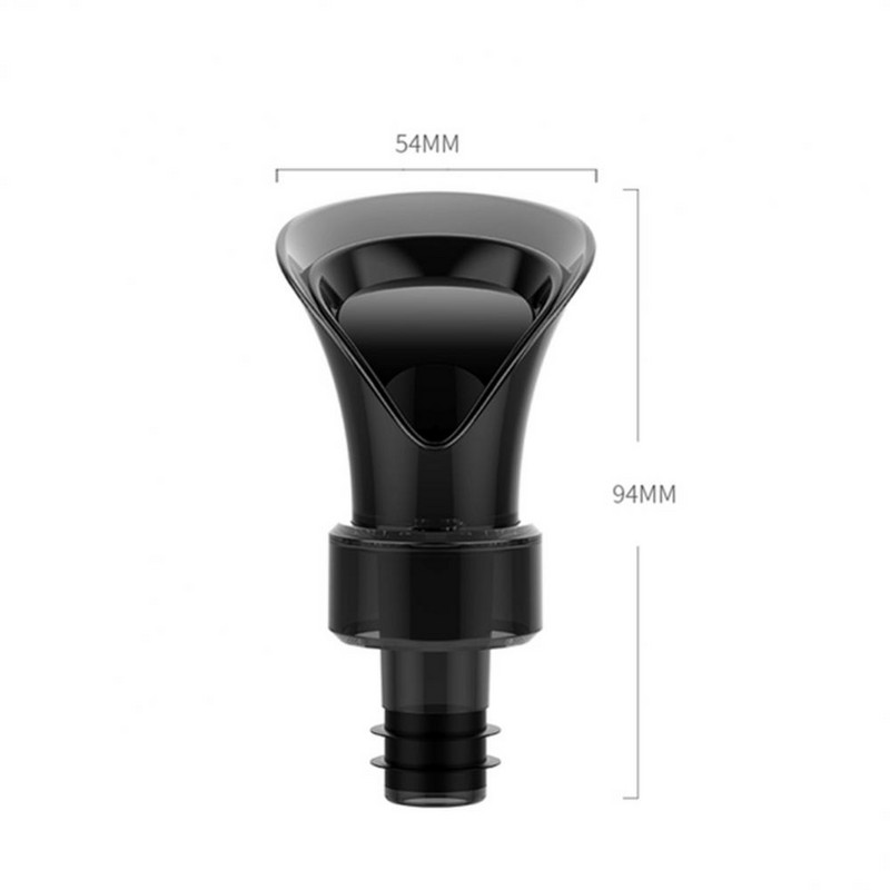 Decantor de vin 2 în 1 - Decantor portabil în formă de floare pentru vin roșu pentru aerisire Decantor pentru aerator de vin Filtru pentru dop de vin Instrumente pentru bar