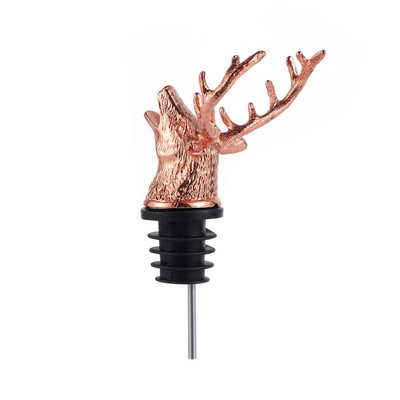 Hot Deer Elk Lion Bull Head Boröntő Palackdugók Báreszközök Esküvői Italok Borlevegőztetők Konyhai szerszámok Kiegészítők