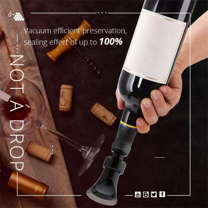 Dop pentru sticlă de vin roșu, etanșare portabilă, șampanie, bere capac, formă de flori, accesorii rotative pentru vin, filtru, dop de vin