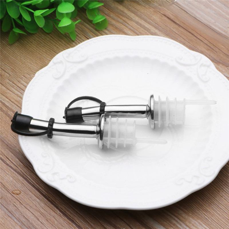 2 в 1 запушалка от неръждаема стомана Накрайник за бутилка вино Запушалка за наливане Аксесоари за наливане на вино Запушалка за бутилка вино