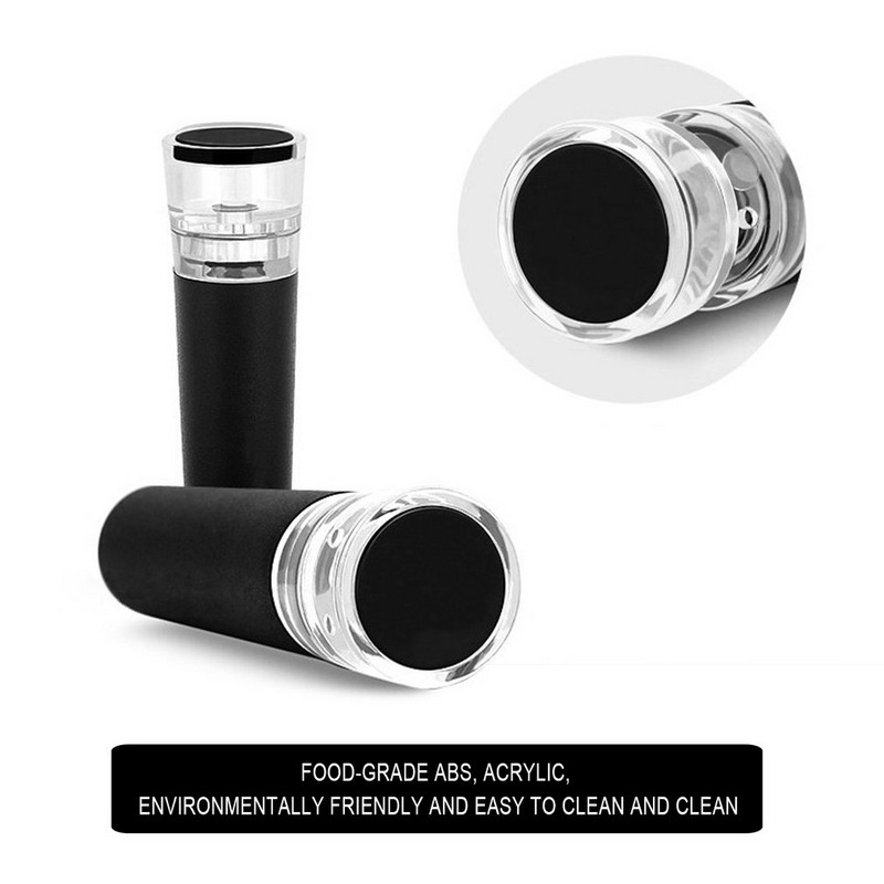 Бутилка за шампанско Вакуумно запечатана запушалка Запушалка за въздушна помпа Стоманена запушалка за бутилка Запечатваща запушалка за консервиране на вино