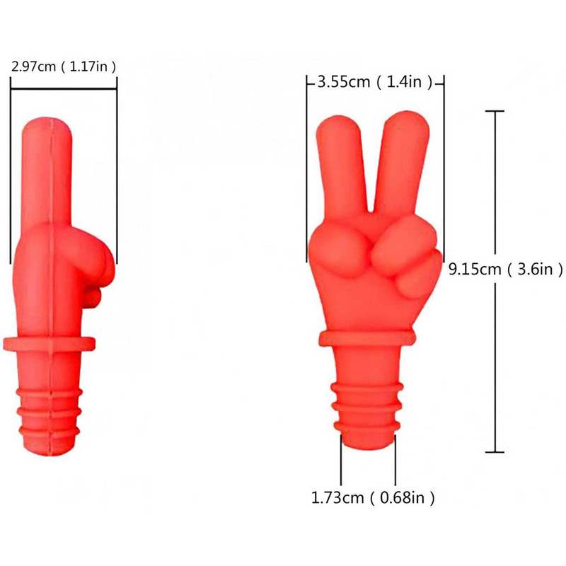 1PC Design creativ de păsări dopul de vin din silicon, capac de bere, capac pentru sticlă, dop de sticlă, pentru bucătărie, articole de bar, instrumente de bar #40
