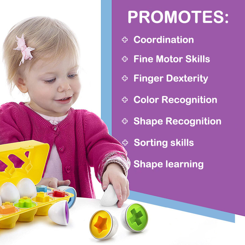 Viedās olu rotaļlietas bērniem Formai atbilstošas izziņas šķirotāji bērniem 3D finierzāģu spēles bērniem Mazuļu izglītojoša rotaļlieta