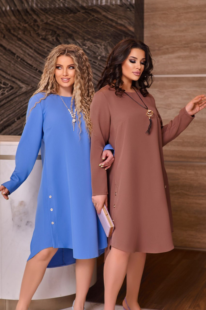 Рокля в свободна кройка