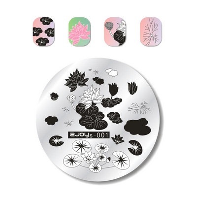 1Pc Nail Art Stamp Plate Geometric Line Stamping Image Plate 6*12CM Nail Stamping Plate Stencil πλάκας από ανοξείδωτο χάλυβα JR-030