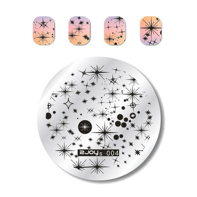 1Pc Nail Art Stamp Plate Geometric Line Stamping Image Plate 6*12CM Nail Stamping Plate Stencil πλάκας από ανοξείδωτο χάλυβα JR-030