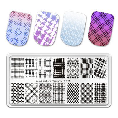 BEAUTYBIGBANG Hot Sale Πλάκες για σφράγιση νυχιών με μοτίβο λουλουδιών ζώων Leopard Πρότυπο νυχιών Σφραγίδα νυχιών Πρότυπο εικόνας σφραγίδας τέχνης νυχιών