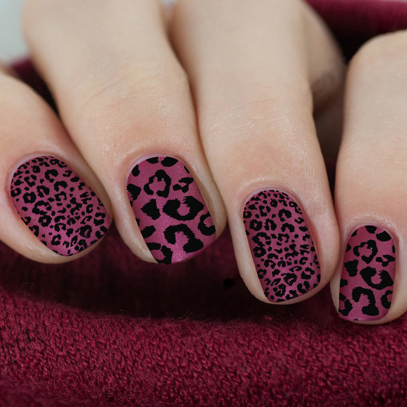 BEAUTYBIGBANG Reducere fierbinte model de flori de animale plăci de ștanțare a unghiilor șablon de unghii leopard șablon de imagine pentru ștampila de unghii