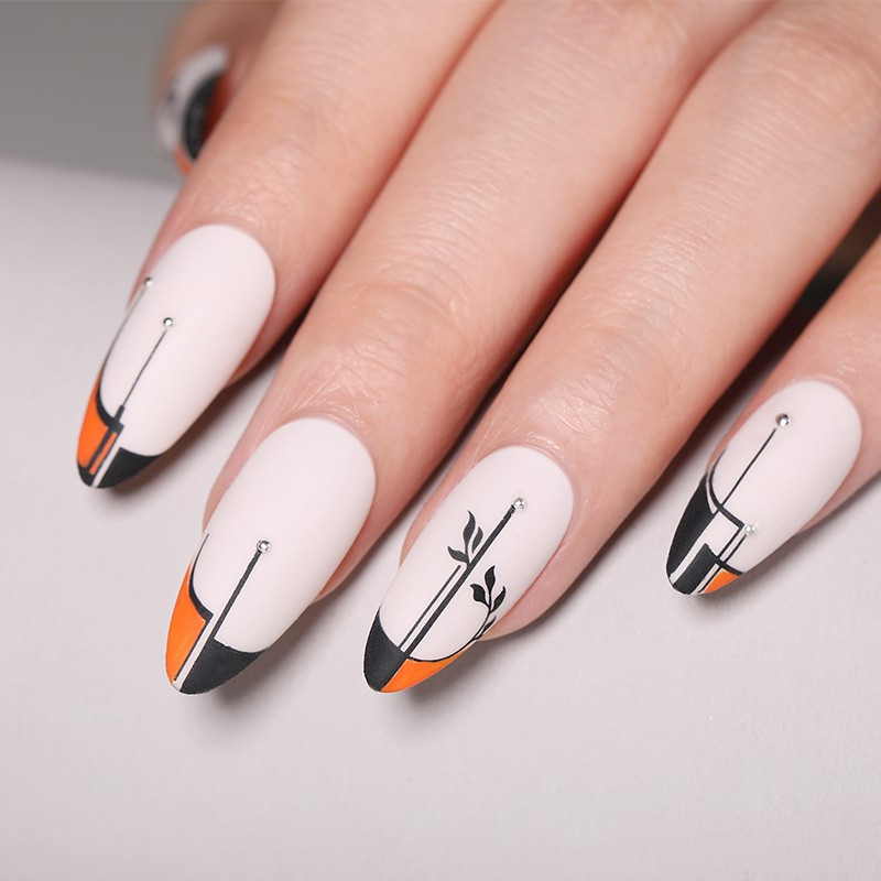 NICOLE DIARY prancūziškos linijos štampavimo plokštės Gėlių lapai įstrižai juostelė štampavimas nagams Šablonas trafaretas Viskas manikiūrui Antspaudas