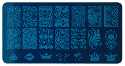 2023 Νέα σχέδια Rose Flower Nail Art Stamp Πρότυπο Flower Mandala Butterfly Εργαλεία μανικιούρ για σφράγιση πλάκας νυχιών