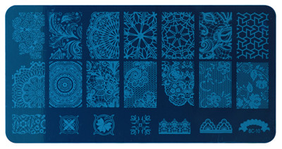 2023 Νέα σχέδια Rose Flower Nail Art Stamp Πρότυπο Flower Mandala Butterfly Εργαλεία μανικιούρ για σφράγιση πλάκας νυχιών