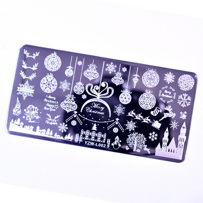 2023 Νέα σχέδια Rose Flower Nail Art Stamp Πρότυπο Flower Mandala Butterfly Εργαλεία μανικιούρ για σφράγιση πλάκας νυχιών