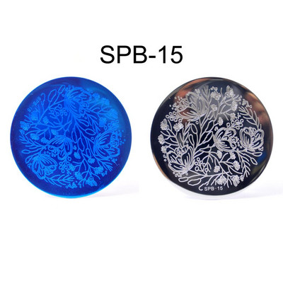 2023 Νέα σχέδια Rose Flower Nail Art Stamp Πρότυπο Flower Mandala Butterfly Εργαλεία μανικιούρ για σφράγιση πλάκας νυχιών