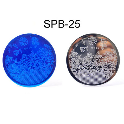 2023 Νέα σχέδια Rose Flower Nail Art Stamp Πρότυπο Flower Mandala Butterfly Εργαλεία μανικιούρ για σφράγιση πλάκας νυχιών