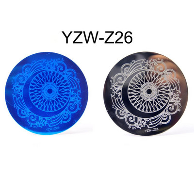 2023 Νέα σχέδια Rose Flower Nail Art Stamp Πρότυπο Flower Mandala Butterfly Εργαλεία μανικιούρ για σφράγιση πλάκας νυχιών