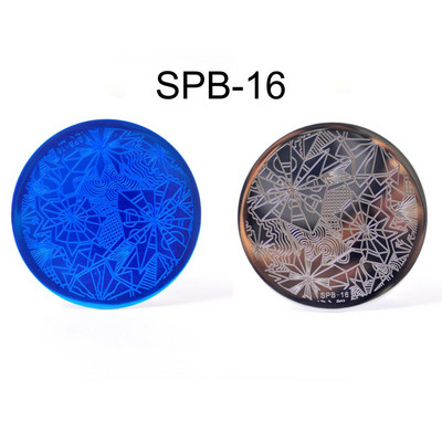2023 Νέα σχέδια Rose Flower Nail Art Stamp Πρότυπο Flower Mandala Butterfly Εργαλεία μανικιούρ για σφράγιση πλάκας νυχιών