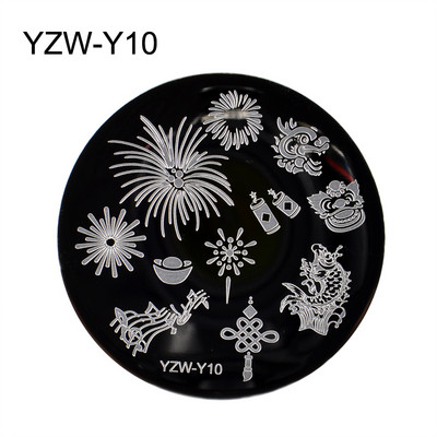 1 PC Nagu zīmogplāksnes Zīmogs Skrāpis Lapu Roze Snowflakes Nagu mākslas zīmogu veidnes Ziemassvētku manikīrs