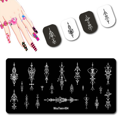 2021 New Arrival Various Series Snake Stamping Plate for Nails Big Small Snake Designed Figur Stamper Nail Stamper Plate #042