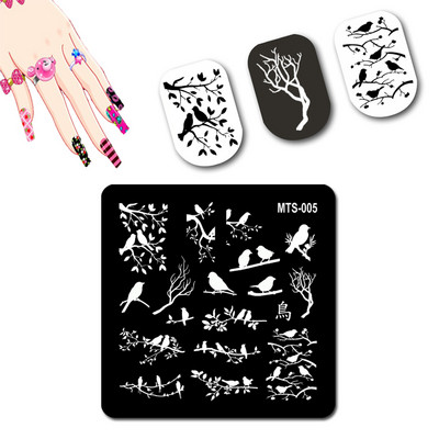 2021 New Arrival Various Series Snake Stamping Plate for Nails Big Small Snake Designed Figur Stamper Nail Stamper Plate #042