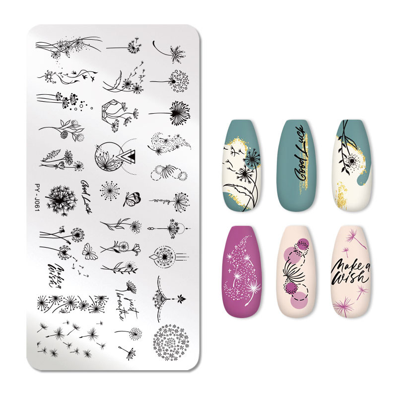 PICT YOU Plăci de ștanțare a unghiilor Imagini în linie Șablon Design de unghii din oțel inoxidabil pentru imprimarea Instrumentului pentru plăci de imagine pentru arta unghiilor