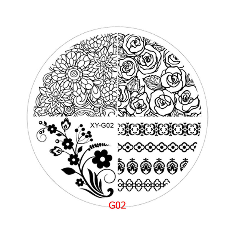 Kimcci 1vnt Naujųjų metų vaizdas Nagų dailės štampavimo plokštelė mada plastikinis trafaretas DIY 3D šablonai lenkiškas grožis manikiūras makiažo įrankiai