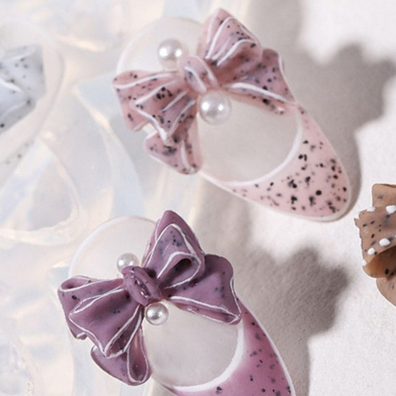 Mucegai 3D din silicon pentru unghii Mucegai pentru arta unghiilor Șablon de unghii sculptate cu arc pentru unghii, șablon pentru oc cu gel UV, pentru femei, fete, decorare pentru manichiură DIY