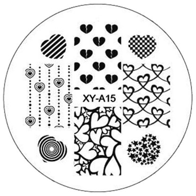 Kimcci Ziemassvētku stils nagu mākslas štancēšanas plāksnes Modes dizains DIY 3D attēls apaļas veidnes Trafareti manikīrs instrumenti grima iekārta