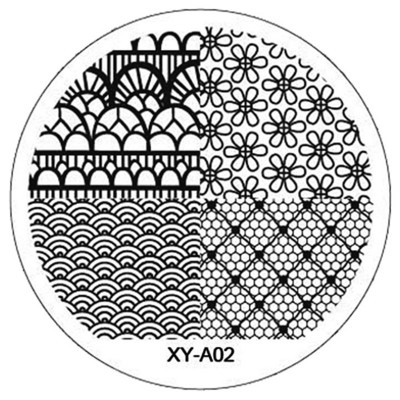 Kimcci Ziemassvētku stils nagu mākslas štancēšanas plāksnes Modes dizains DIY 3D attēls apaļas veidnes Trafareti manikīrs instrumenti grima iekārta