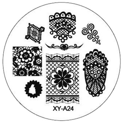 Kimcci Ziemassvētku stils nagu mākslas štancēšanas plāksnes Modes dizains DIY 3D attēls apaļas veidnes Trafareti manikīrs instrumenti grima iekārta