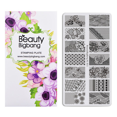 BeautyBigBang Πλάκα Σφράγισης Νυχιών Χυμός λεμονιού Εικόνα Ζυγαριάς Ψαριού Εκλεκτής ποιότητας Πρότυπο Σφράγισης Νυχιών από ανοξείδωτο ατσάλι