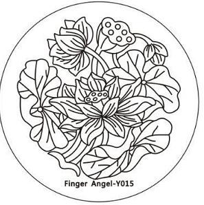 [Cu plastic] 60 Style Zjoy 65*125mm, dreptunghiular, metal, farfurie pentru ștampilarea unghiilor 1 buc. L-dreptunghi plăci pentru ștanțare pentru unghii