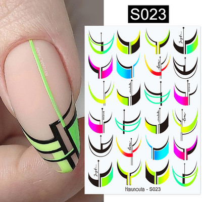 Harunouta Marble Blooming 3D Foil Αυτοκόλλητα νυχιών Χρυσό Bronzing Leaf Flower For Nail Art Design Ανοιξιάτικες χαλκομανίες Διακόσμηση μανικιούρ