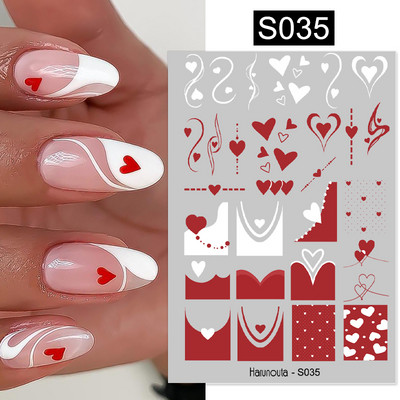 Harunouta Marble Blooming 3D Foil Αυτοκόλλητα νυχιών Χρυσό Bronzing Leaf Flower For Nail Art Design Ανοιξιάτικες χαλκομανίες Διακόσμηση μανικιούρ