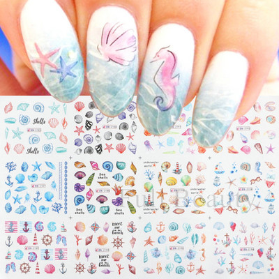 12 komada slatkih božićnih naljepnica za nokte Crtani životinjski dizajn Pingvin Ptica Mačka Pas Klizači za nokte Vodene naljepnice Dekoracija LABN1945-1956