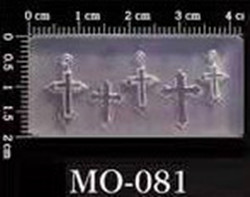 Új MO51-100 sorozatú manikűr szilikon öntőforma csepp ragasztó barkács penész Love Flower Cross Nail Design