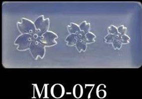 Új MO51-100 sorozatú manikűr szilikon öntőforma csepp ragasztó barkács penész Love Flower Cross Nail Design