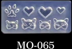 Új MO51-100 sorozatú manikűr szilikon öntőforma csepp ragasztó barkács penész Love Flower Cross Nail Design