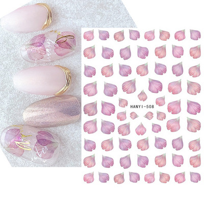 Nail Art Matricák Nyári Százszorszép Gyümölcsök Fehér Virágok Szirmok Virágok Hátraragasztó Körömmatricák Dekoráció Köröm Tippek Szépség