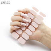Sanuxc nyári körömmatrica kiváló minőségű 100%-os köröm géllakk matrica Accept Spot Nail Art matricák köröm manikűr készlethez