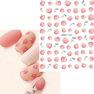 3D körömmatricák akvarell körömmatricák kék fehér virág körömdísz matricák szépség virágdísz TIPP NAIL szépséghez