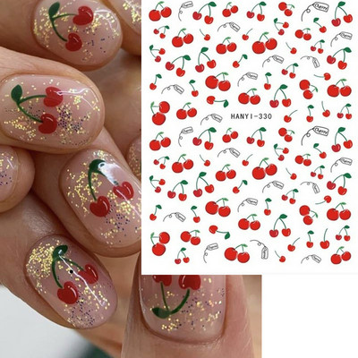 3D körömmatricák akvarell körömmatricák kék fehér virág körömdísz matricák szépség virágdísz TIPP NAIL szépséghez