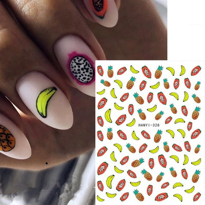 3D körömmatricák akvarell körömmatricák kék fehér virág körömdísz matricák szépség virágdísz TIPP NAIL szépséghez