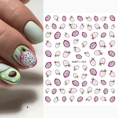 3D körömmatricák akvarell körömmatricák kék fehér virág körömdísz matricák szépség virágdísz TIPP NAIL szépséghez