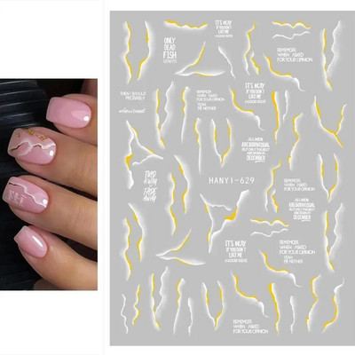 3D körömmatricák akvarell körömmatricák kék fehér virág körömdísz matricák szépség virágdísz TIPP NAIL szépséghez